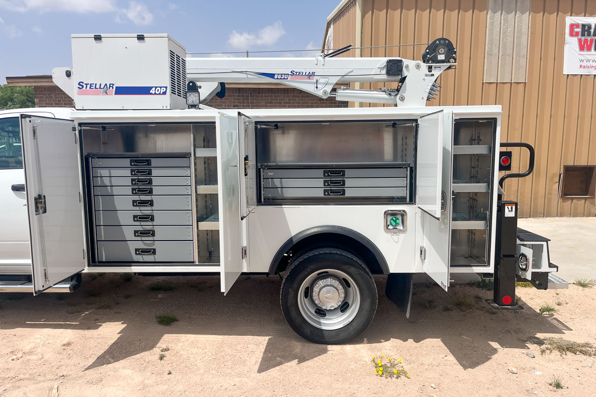 New Stellar 8630 with TMAX 1-11 aluminum body on New Ram 5500